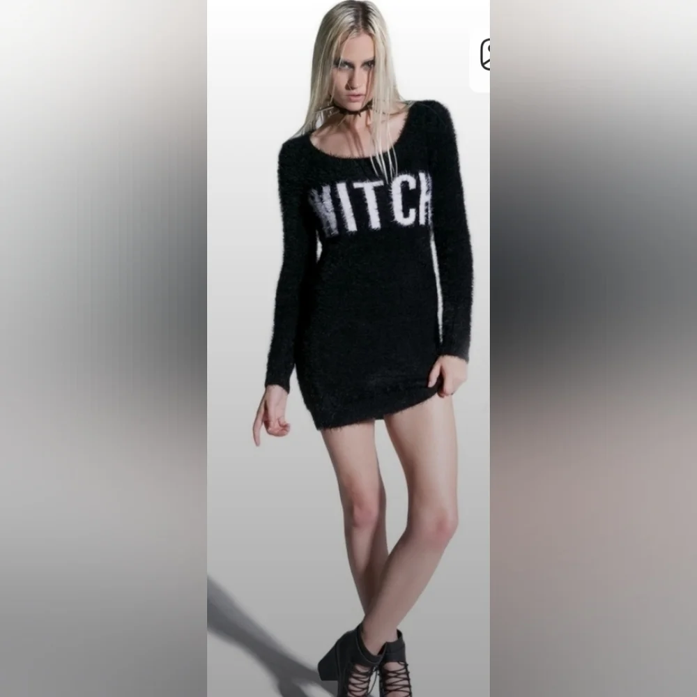 witch mini dress Made to order Gothic Witch PUNK Vampire mini dress Plus 1x-10x (SZ16-52) TY139
